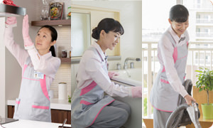 目的に合わせてお掃除箇所を組み合わせた「おすすめコース」が登場。