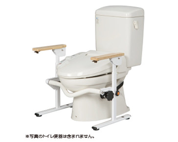 洋式トイレ用<br>ベストサポート<br>手すりはねあげ