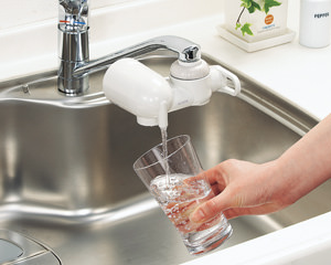 「おいしく、安心な水」をお届け！シンクの面積がワイドに広がり、水仕事も効率よく。